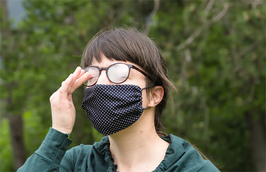 マスクとメガネを快適に併用する対策